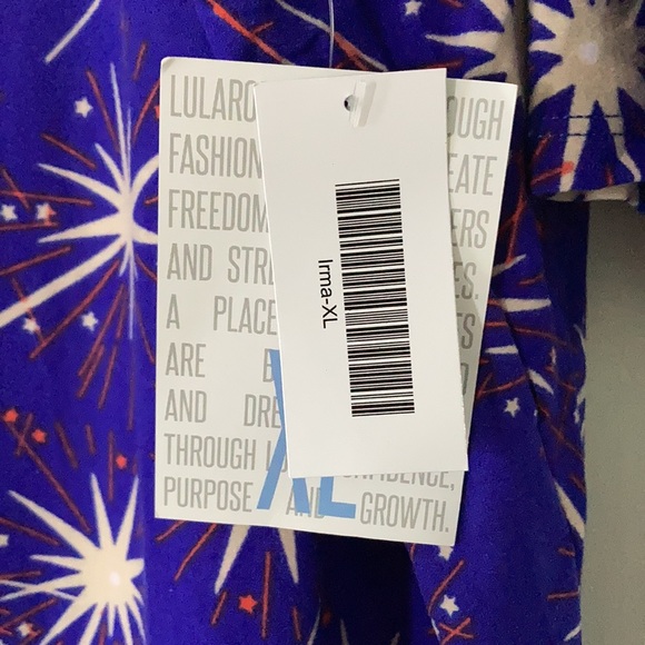 XL LuLaRoe Irma Tunic - Picture 3 of 5